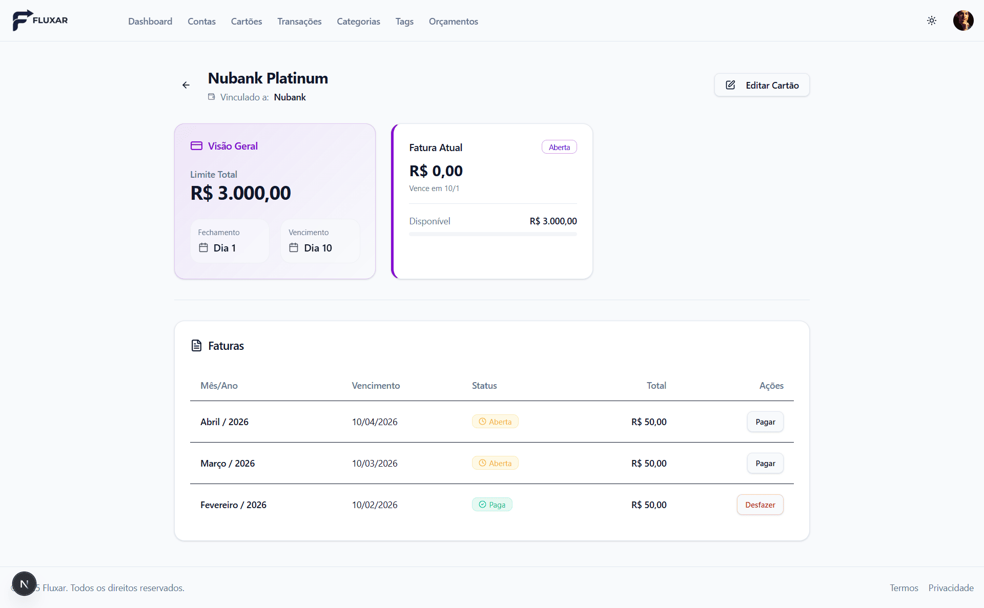 Imagem do Projeto Fluxar